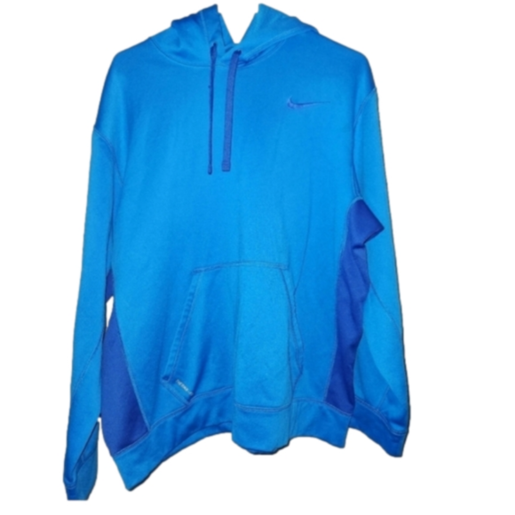 Nike Other - Nike Therma Fit Men's Hoodie Two toned Blue Size XL Wprn Once!
